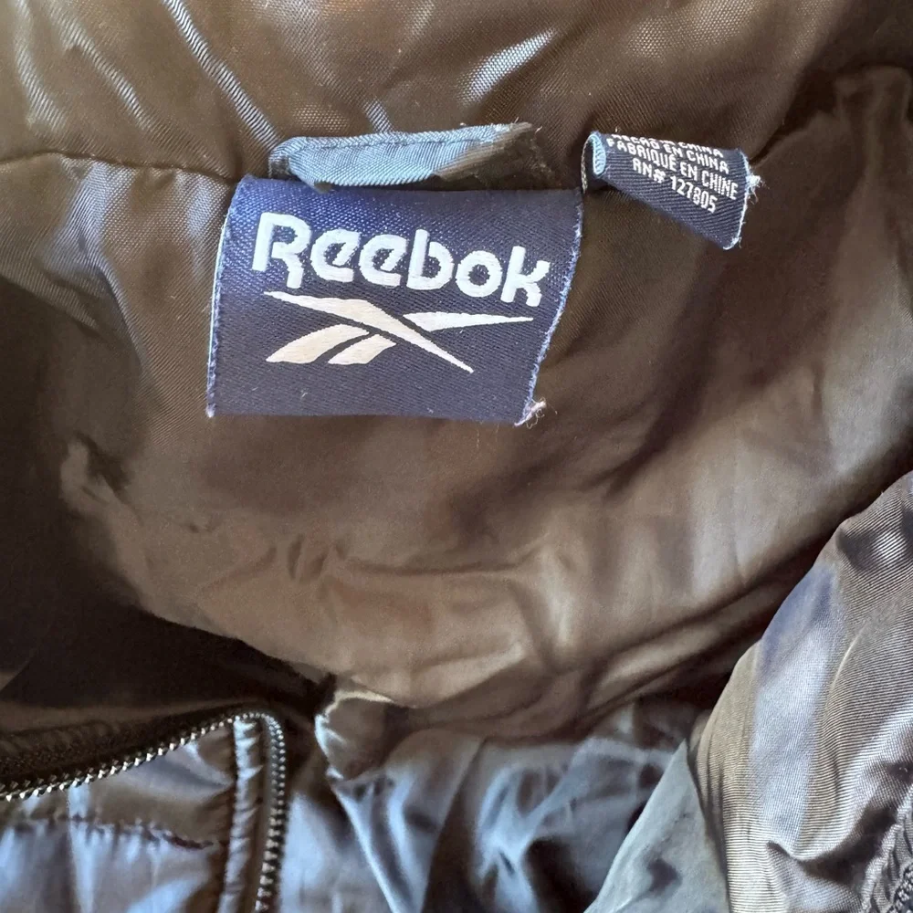 Reebok Kids Navy Black Quilted Puffer Jacket